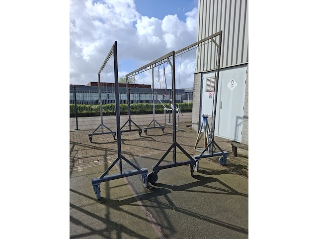 7x hulpstuk/stelling t.b.v. spuitcabine - afbeelding 4 van  5