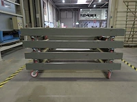 7x intern transportmiddel op 4x zwenkwiel - afbeelding 2 van  6