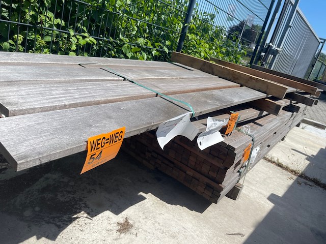 7x ipé planken geschaafd, 21x145mm, lengte 490cm - afbeelding 2 van  3