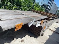 7x ipé planken geschaafd, 21x145mm, lengte 490cm - afbeelding 2 van  3