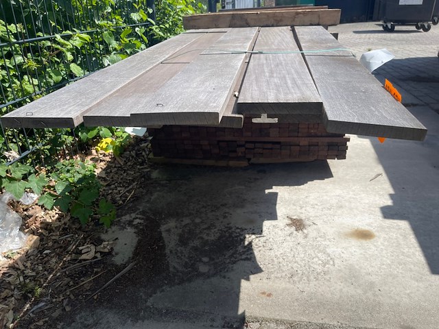 7x ipé planken geschaafd, 21x145mm, lengte 490cm - afbeelding 3 van  3