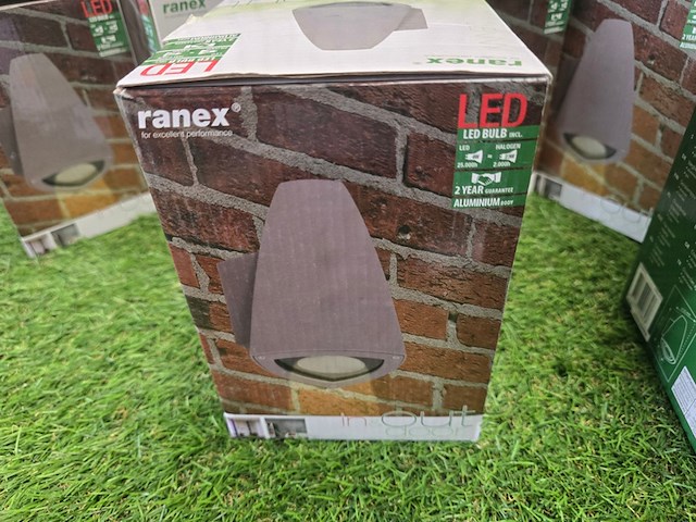 7x jenny wand buitenverlichting ranex, led - afbeelding 4 van  10