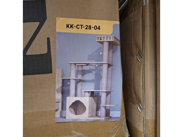 7x katten krabpaal - afbeelding 6 van  10