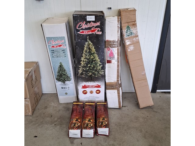 7x kerstboom - afbeelding 1 van  8