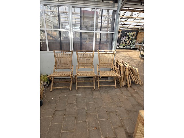 7x klap tuinstoel - afbeelding 1 van  4