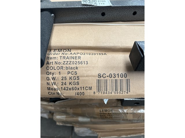 7x krachtstation, optrekstation - afbeelding 3 van  6