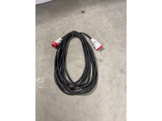 7x krachtstroomkabel - afbeelding 2 van  3
