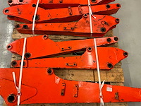 7x kubota graafmachine lepelsteel - afbeelding 6 van  7