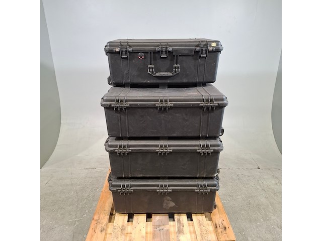 7x kunststof transportkoffer, libervit - afbeelding 1 van  9