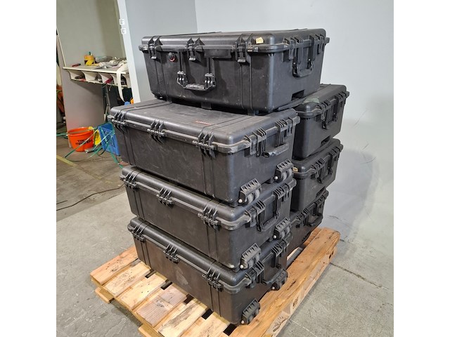 7x kunststof transportkoffer, libervit - afbeelding 3 van  9