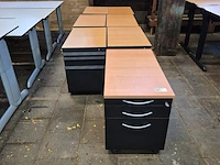 7x ladeblok, o.a. ahrend