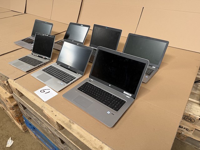 7x laptop, hp - afbeelding 7 van  13