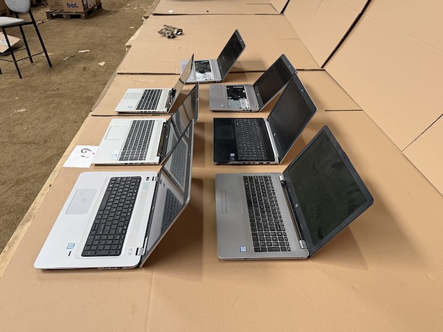 7x laptop, hp - afbeelding 8 van  13