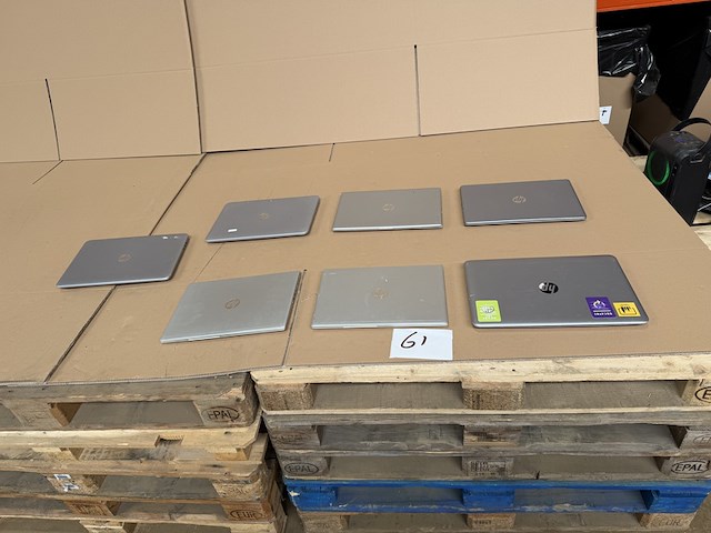 7x laptop, hp - afbeelding 9 van  13
