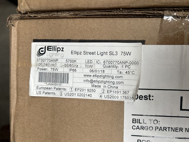 7x led straatlantaarn ellipz lighting - afbeelding 5 van  5