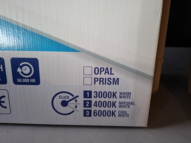 7x ledpaneel qub, 3000k - afbeelding 3 van  5