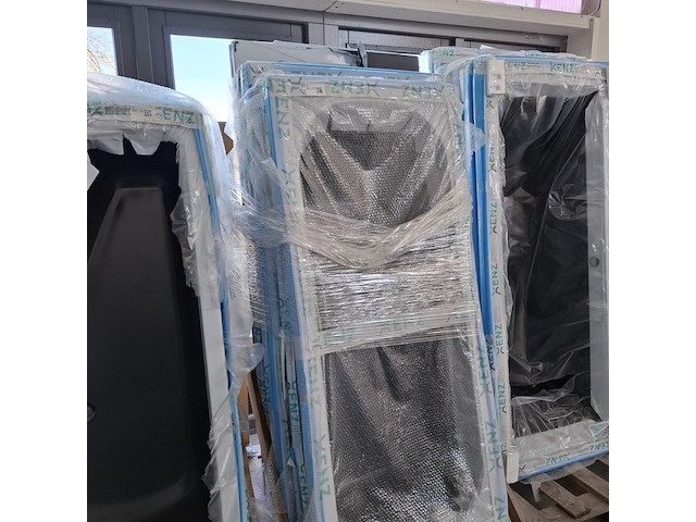 7x ligbad xenz, aruba, mat zwart - afbeelding 1 van  7