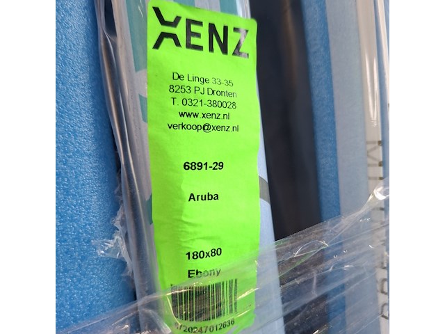 7x ligbad xenz, aruba, mat zwart - afbeelding 6 van  7