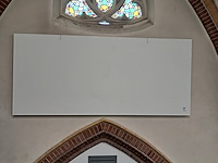 7x (locatie deventer) geluidsreducerende prikborden, wit - afbeelding 1 van  14