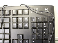 7x logitech k120 usb keyboard - afbeelding 5 van  9