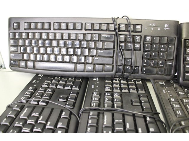7x logitech k120 usb keyboard - afbeelding 7 van  9