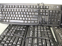 7x logitech k120 usb keyboard - afbeelding 3 van  9
