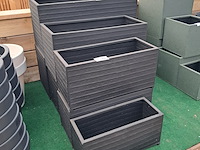 7x metalen bloembak, ts collection - afbeelding 5 van  11