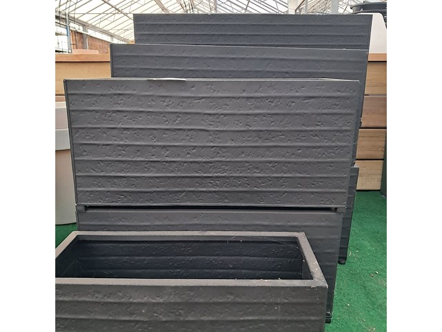 7x metalen bloembak, ts collection - afbeelding 7 van  11