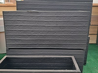 7x metalen bloembak, ts collection - afbeelding 7 van  11