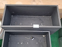 7x metalen bloembak, ts collection - afbeelding 10 van  11