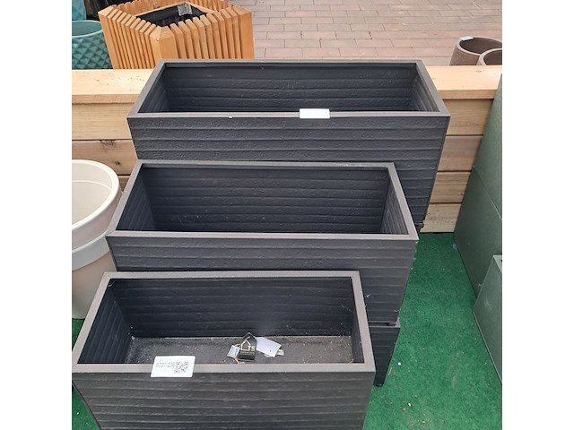 7x metalen bloembak, ts collection - afbeelding 11 van  11