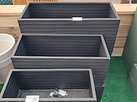 7x metalen bloembak, ts collection - afbeelding 11 van  11