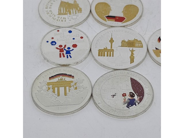 7x munt - afbeelding 4 van  9