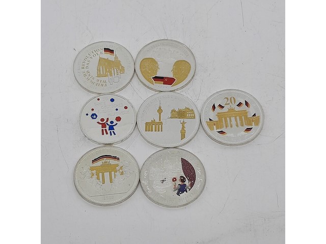 7x munt - afbeelding 6 van  9