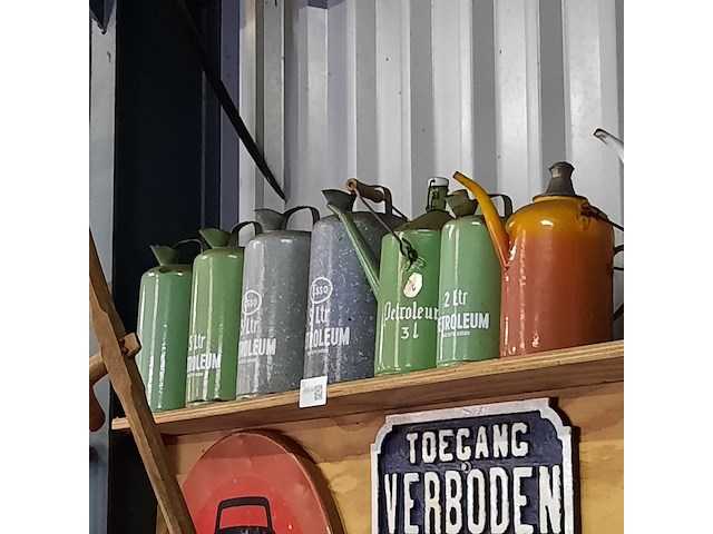 7x nostalgische petroleum schenkkan - afbeelding 5 van  5