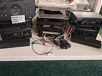 7x oldtimer autoradio's, o.a. philips