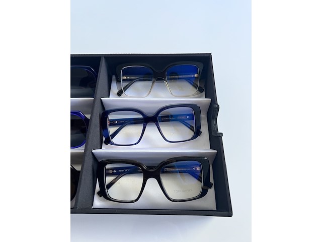 7x optische monturen, tom davies, in luxe opbergdoos/displaytray - afbeelding 12 van  17