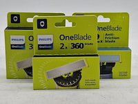 7x opzetstuk t.b.v scheerapparaat, phillips, oneblade - afbeelding 1 van  5