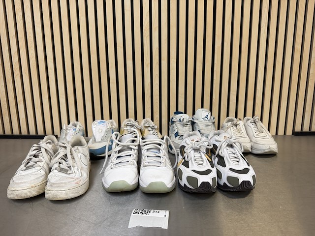 7x paar sneakers (maat 36.5, 37, 37.5), nike, filling pieces, jordan 4, jordan 11, air max muse veneda carter, air max 1, air force 1 - afbeelding 2 van  10