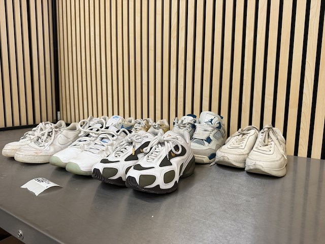 7x paar sneakers (maat 36.5, 37, 37.5), nike, filling pieces, jordan 4, jordan 11, air max muse veneda carter, air max 1, air force 1 - afbeelding 1 van  10