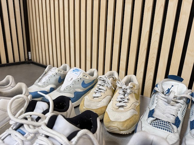 7x paar sneakers (maat 36.5, 37, 37.5), nike, filling pieces, jordan 4, jordan 11, air max muse veneda carter, air max 1, air force 1 - afbeelding 6 van  10