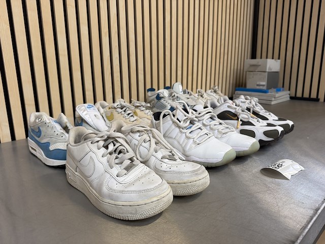 7x paar sneakers (maat 36.5, 37, 37.5), nike, filling pieces, jordan 4, jordan 11, air max muse veneda carter, air max 1, air force 1 - afbeelding 8 van  10