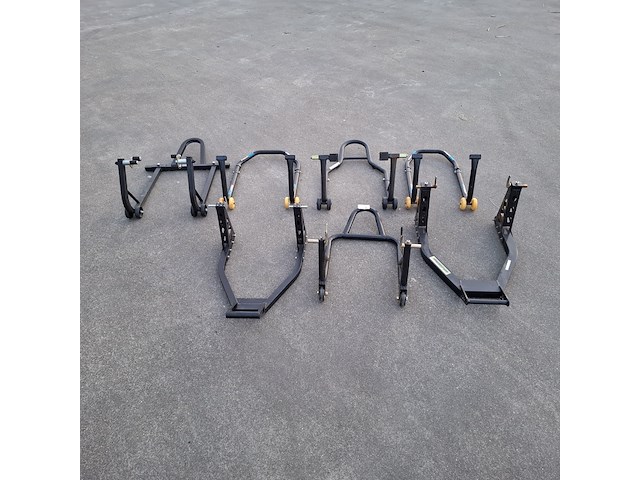 7x paddockstand, o.a. proworks en cruizer, zwart - afbeelding 1 van  7