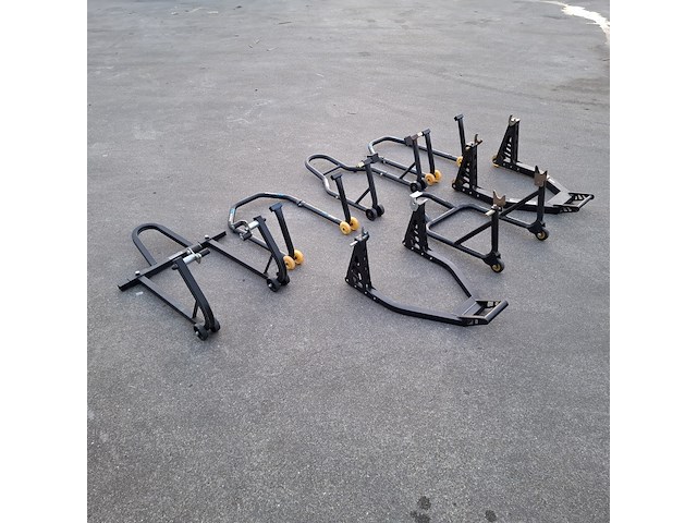 7x paddockstand, o.a. proworks en cruizer, zwart - afbeelding 2 van  7