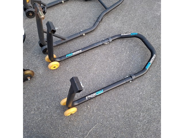 7x paddockstand, o.a. proworks en cruizer, zwart - afbeelding 6 van  7