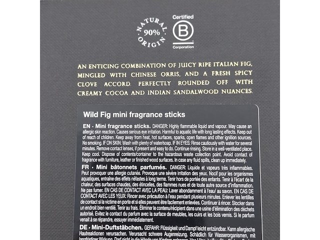 7x pak geurstokjes, rituals, wild fig - afbeelding 5 van  7