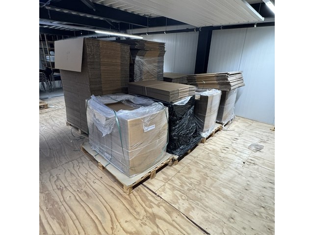 7x pallet vouwdozen - afbeelding 1 van  9