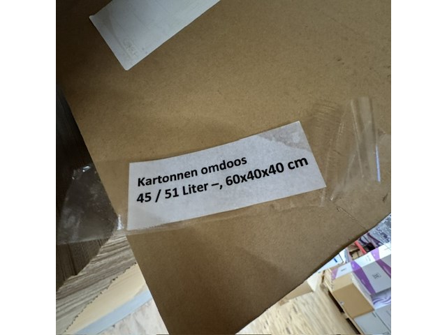7x pallet vouwdozen - afbeelding 7 van  9