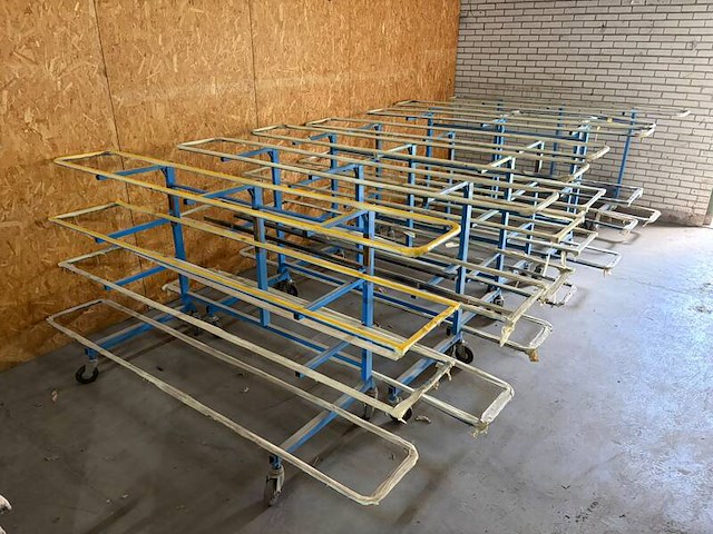 7x paneel-/droogrek kar | 4 laags - afbeelding 1 van  7