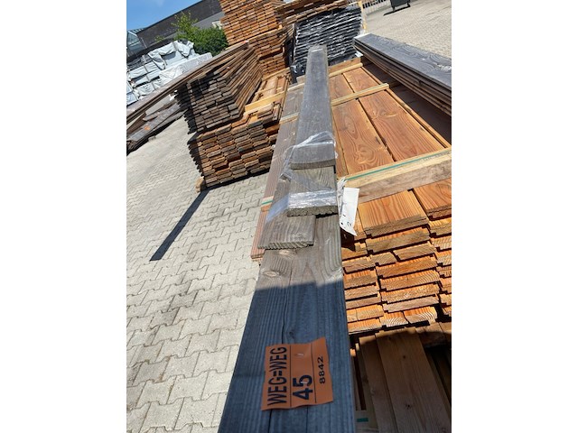 7x partij hout diverse afmetingen - afbeelding 1 van  3